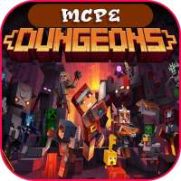 DUNGEONS— Minecraft MMO Map For Minecraft PE