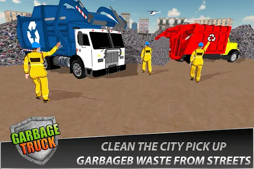Jogue Simulador de Caminhão de Lixo online de graça em