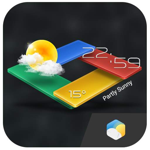 3D G-Color Live Weather Widget