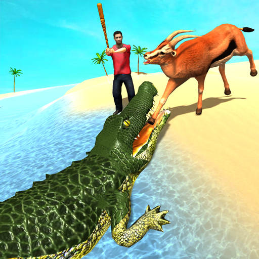 Angry Animal Attack Simulator: Crocodile Games