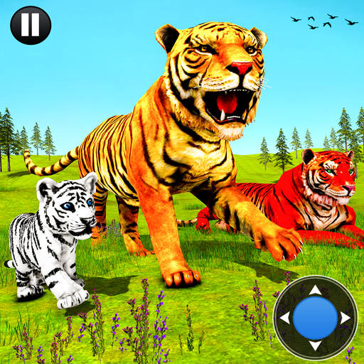 Wild Tiger Family Simulator - Tiger Games