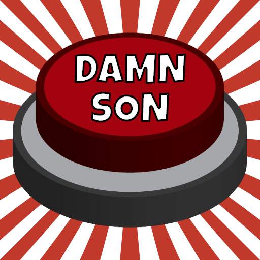 Damn Son Button