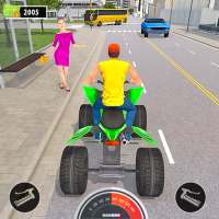 ATV Bike Taxi Sim 3D