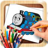 How to Draw Thomas and Friends Characters on 9Apps