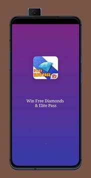 Win Free Diamond & Elite Pass screenshot 1