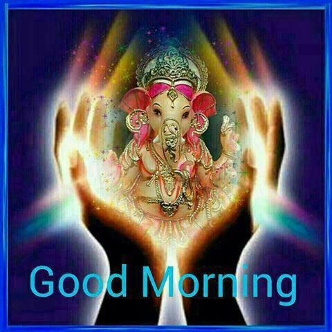 Ganpati good deals morning images