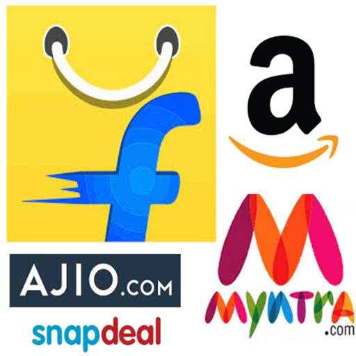 Online Shopping App for Flipkart, Myntra, Snapdeal