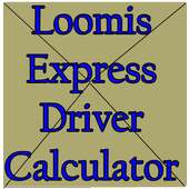 Loomis Express Driver Calc