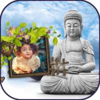 Buddha Purnima Photo Frame - Vesak Day Photo Frame on 9Apps