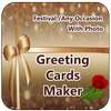 Father's Day Greetings Card Maker :Festival Wishes