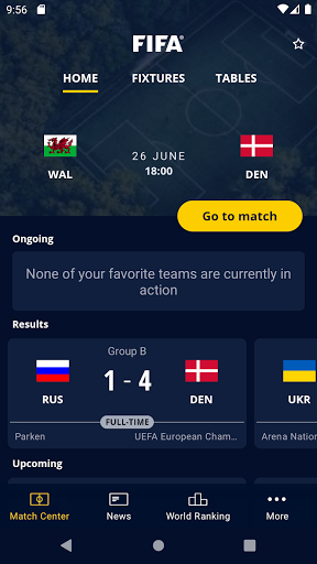 FIFA - Tournaments, Football News & Live Scores 1 تصوير الشاشة