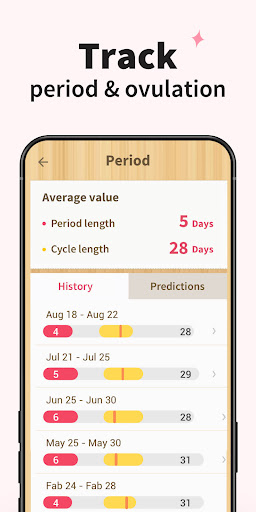 Period Calendar Period Tracker screenshot 6