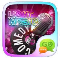 GO SMS PRO LIGHT MUSIC THEME on 9Apps