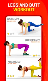 Téléchargement de l'application Buttocks, Leg Workouts 2024