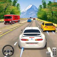 Autobahn Wagen Rennsport Spiel