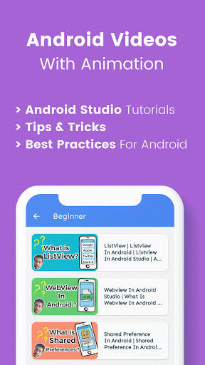 Learn Android App Development : Android Breakdown screenshot 5