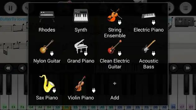 Violin Sound Plugin Screenshot