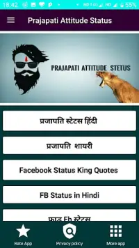 Prajapati Boys Attitude Status APK Download 2023 - Free - 9Apps
