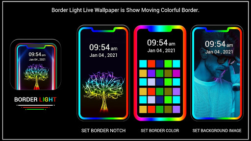 Border Light Live Wallpaper Notch LED Color Edge APK for Android Download