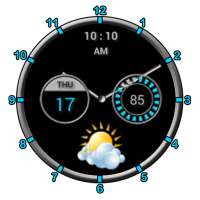 Super Clock & Weather on 9Apps