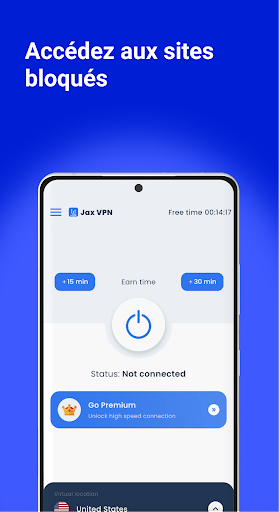 JAX VPN: Cyber Vitesse de Wifi screenshot 1