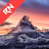 Relax Nature: Snow Mountain on 9Apps