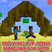 Bed Wars PvP Arena Minigame for MCPE