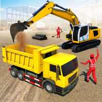 Heavy Excavator Construction Simulator Games