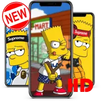 Supreme X Bart Simpson Wallpaper HD for Android - APK Download