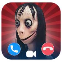 Momo scary fake call video and voice and chat on 9Apps