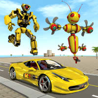 Juego de coche robot mariposa: Robot transformador