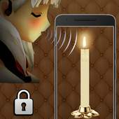 Candle Blow Screen Lock