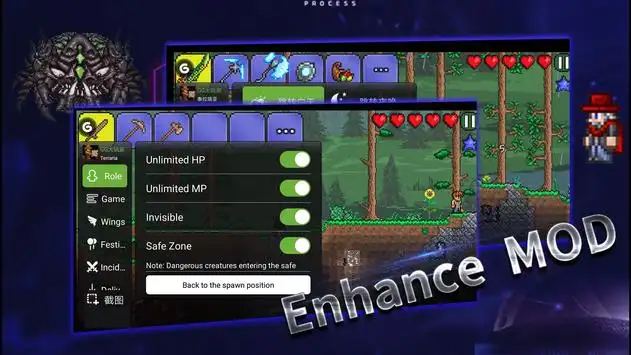 Terraria Mods Boss x Weapons APK for Android Download