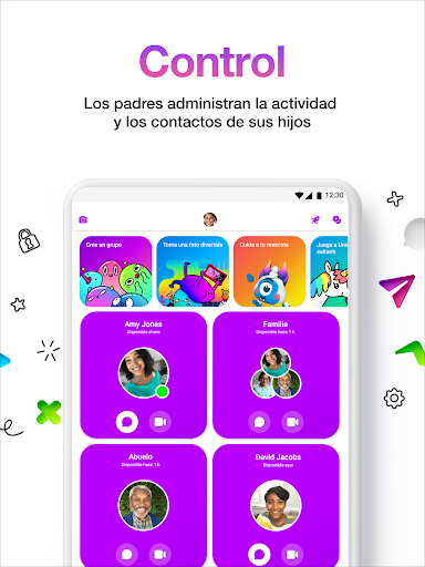 Messenger Kids – La app de men screenshot 13