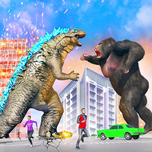 Angry Gorilla Game: Kong City Smasher King Gorilla