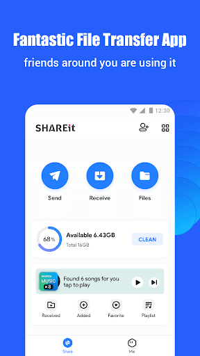 SHAREit - Transfer, Share, File Manage & Clean स्क्रीनशॉट 1