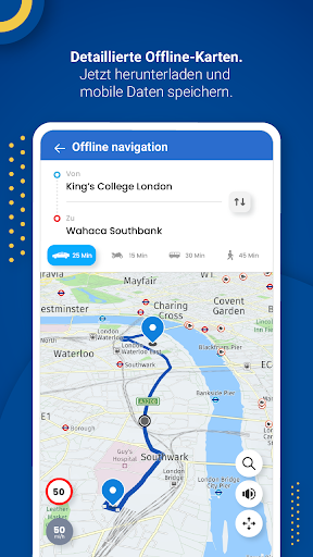 GPS Live Navigation, Karten, Wegbeschreibungen screenshot 11