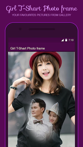 Girl T Shirt Photo Frame screenshot 4