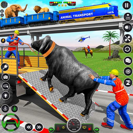 Animal Transports Truck Games