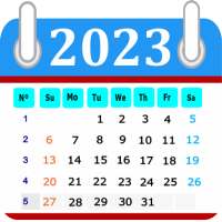 calendar in english 2023 on 9Apps