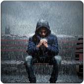 Real Live Rain Photo Frames on 9Apps