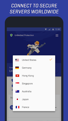 Rocket VPN Free – Интернет Свобода VPN Proxy скриншот 3