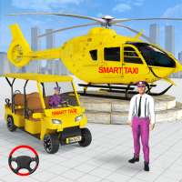 Electric Car Taxi Driving Game