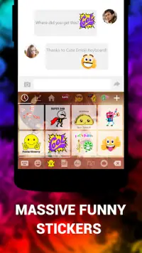 Emoji keyboard cute emoticons на андроид
