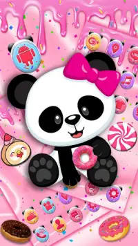 Descarga de la aplicación Temas Cute, Panda, Donutde fondos pantalla 2023 -  Gratis - 9Apps