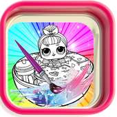 Surprise Dolls Coloring book on 9Apps