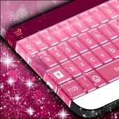 Pink Christmas Keyboard Theme