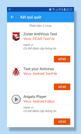 Diệt virus - Quét virus - Tăng tốc điện thoại screenshot 3
