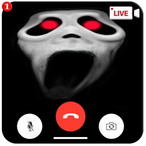 scary Ghost video call nd chat simulator with game