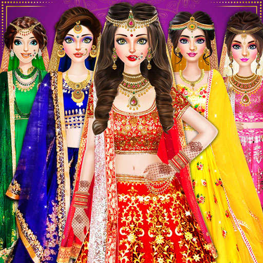 Indian Wedding Stylist - Makeup &  Dress up Games